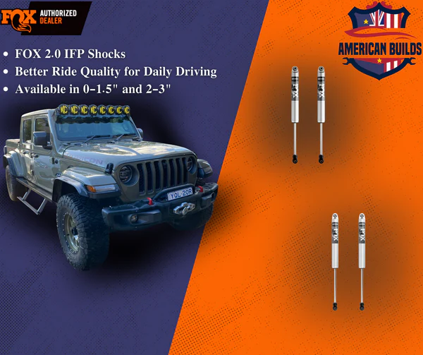 FOX 2.0 Performance Series IFP Shocks - Jeep Gladiator JT 2020+